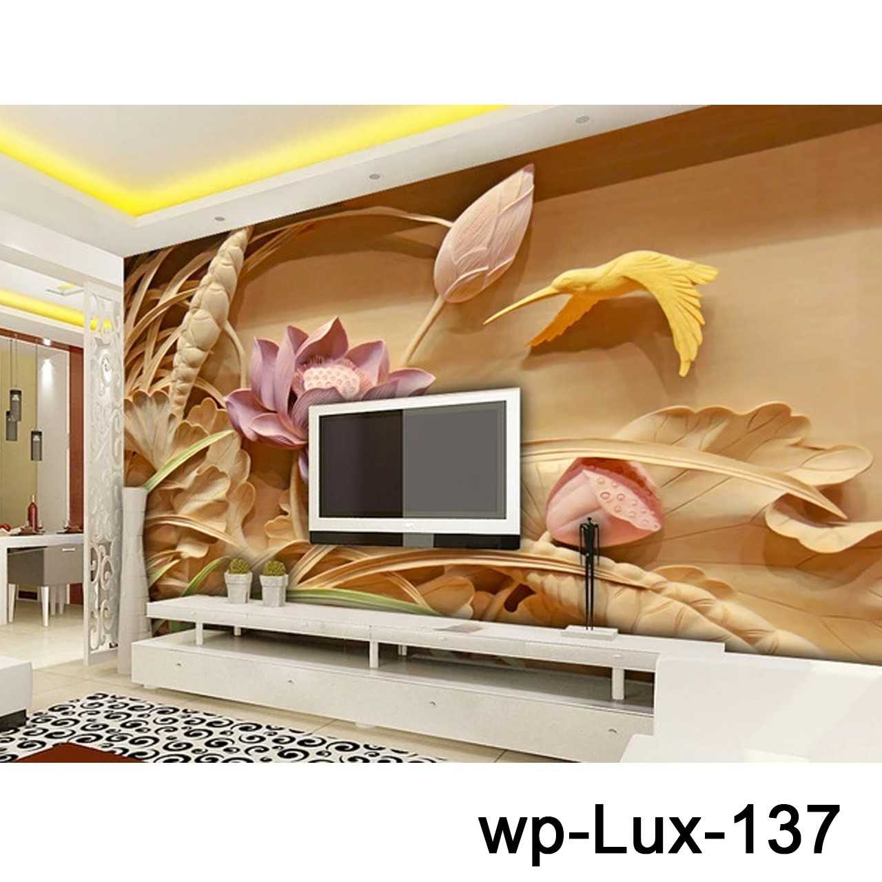 پوستر دیواری سه بعدی دکوپیک سری لوکس 2018 کد wp-lux-137 - عکس اصلی