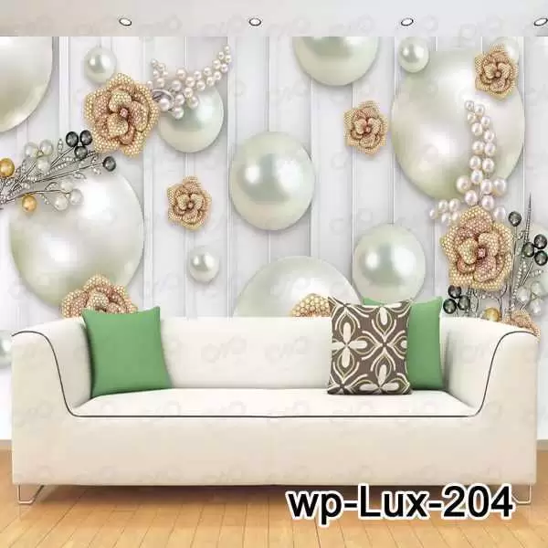 پوستر دیواری سری لوکس 2018 کدwp-lux-204 نمای کنار مبل