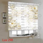 zebra-curtains-decorated-with-shiny-flower-bed-room-lux298 (Copy)